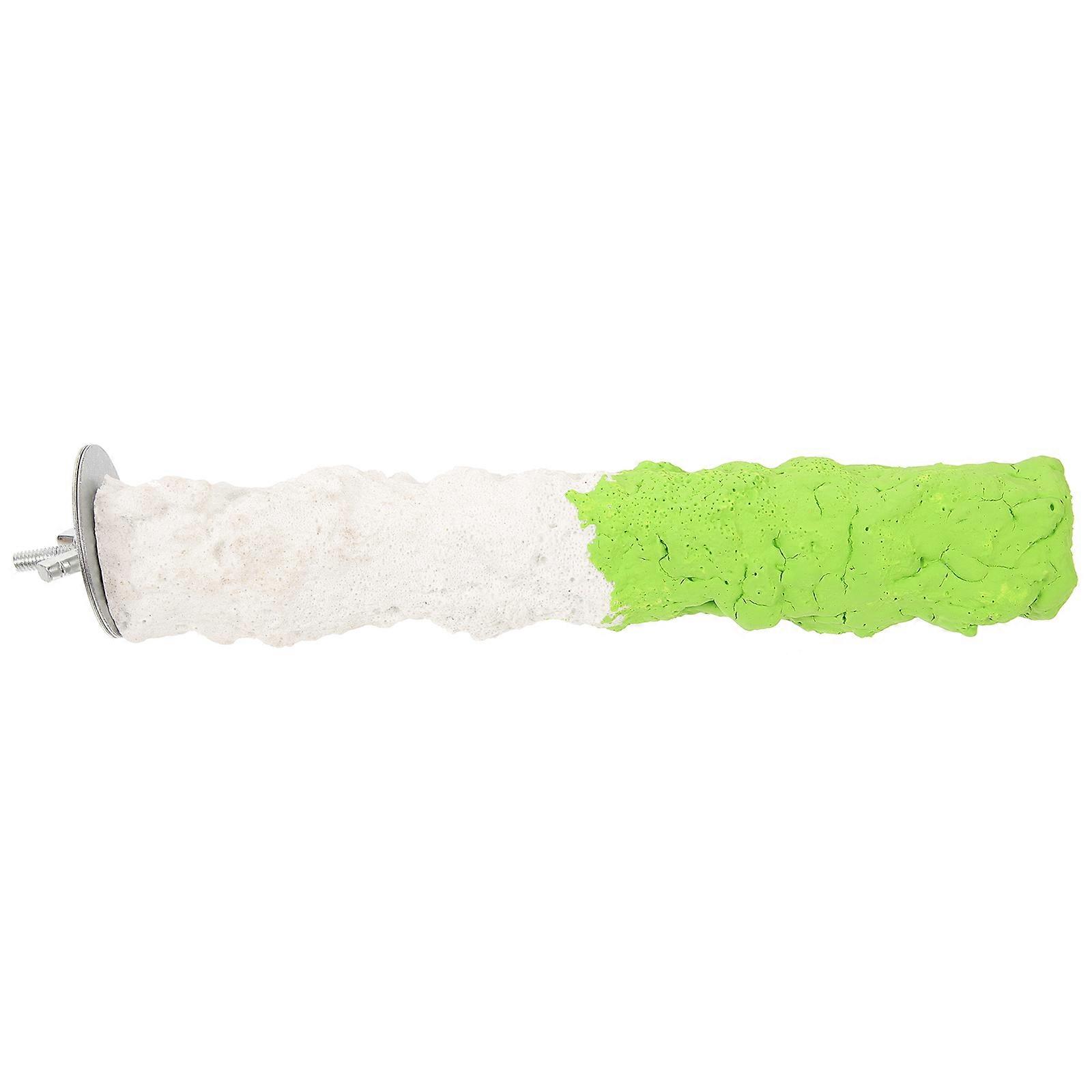 Parrot Stand Perch with Screw Fixation – Durable Bird Cage Accessory for Indoor Aviaries, Wear Resistant Chewing Stick for Parrots, Budgies, and