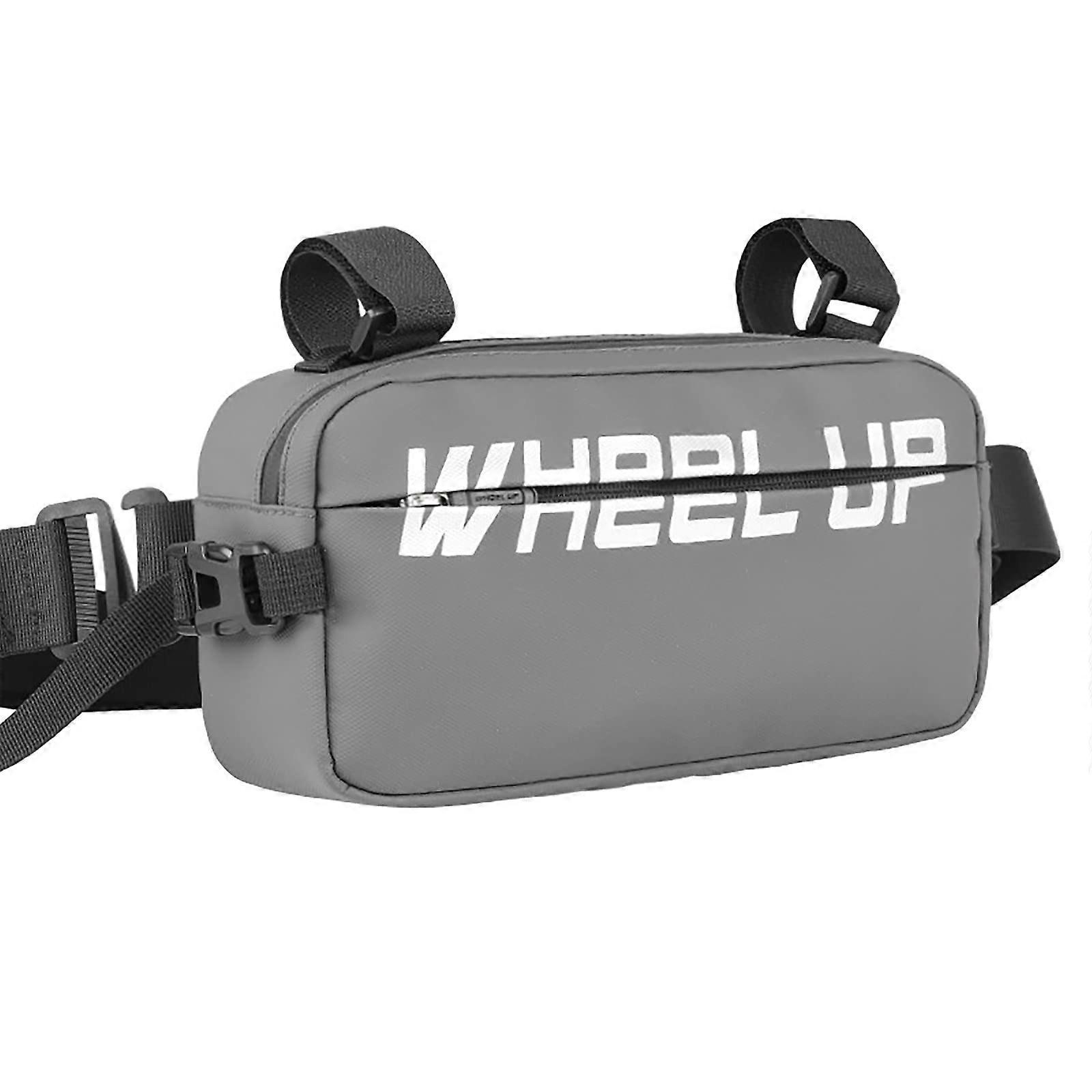Bicycle Frame Bag Waterproof Triangular Shape, Compact Size, Frame-Mounted, For Bike Accessories