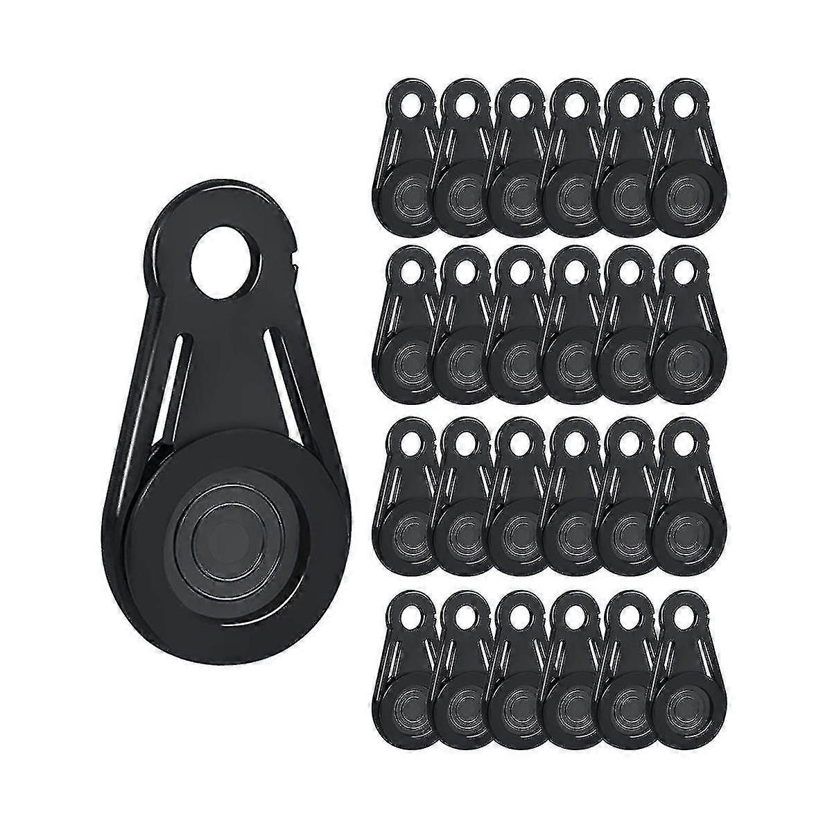 Portable Tarp Clips, Pack of 25, Sturdy and Durable, Suitable for Multi-Scenario Fabric Covers