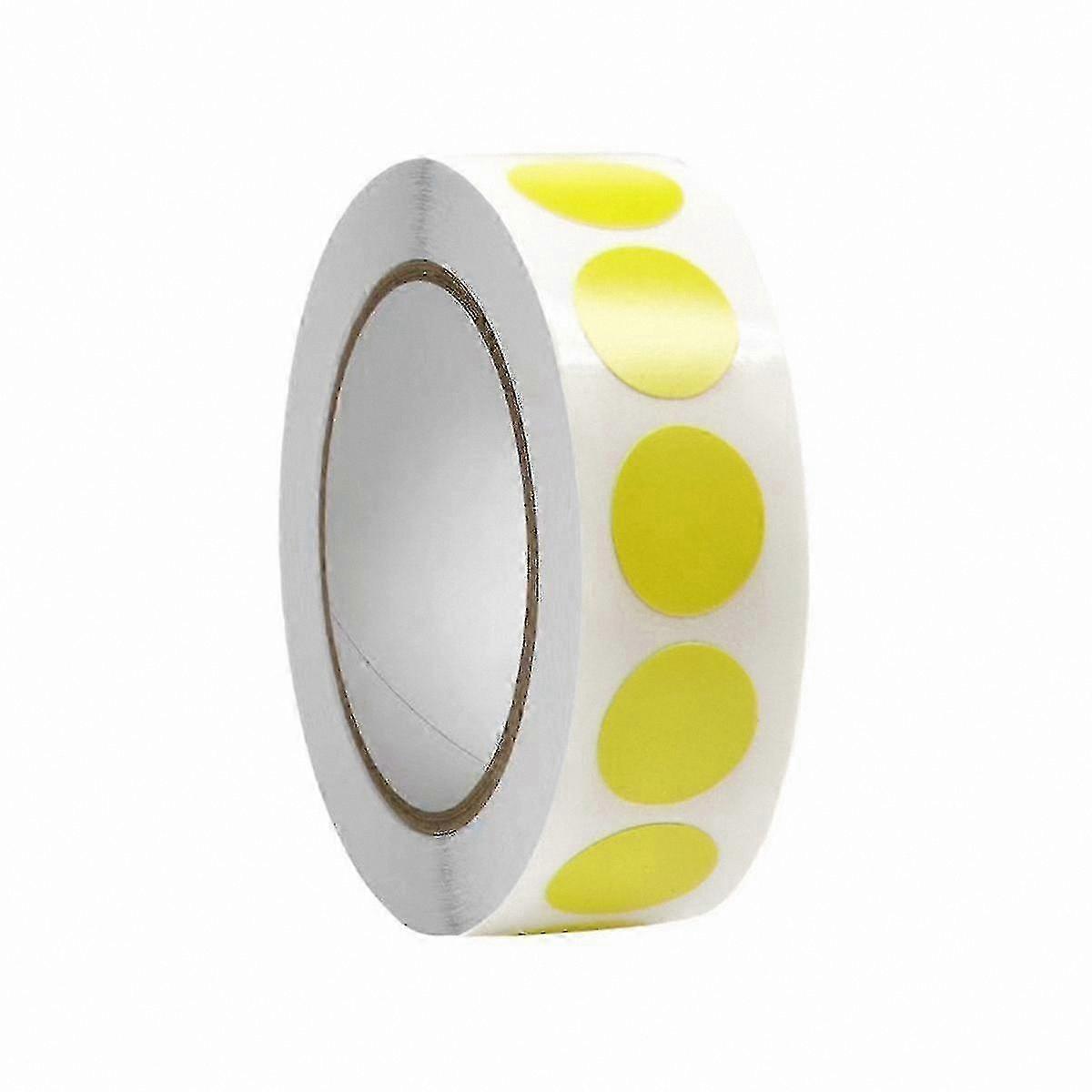 Adhesive Red Dot Labels, 1000 Sheets Per Roll, Ideal for Office, Warehouse, and Classroom Organization