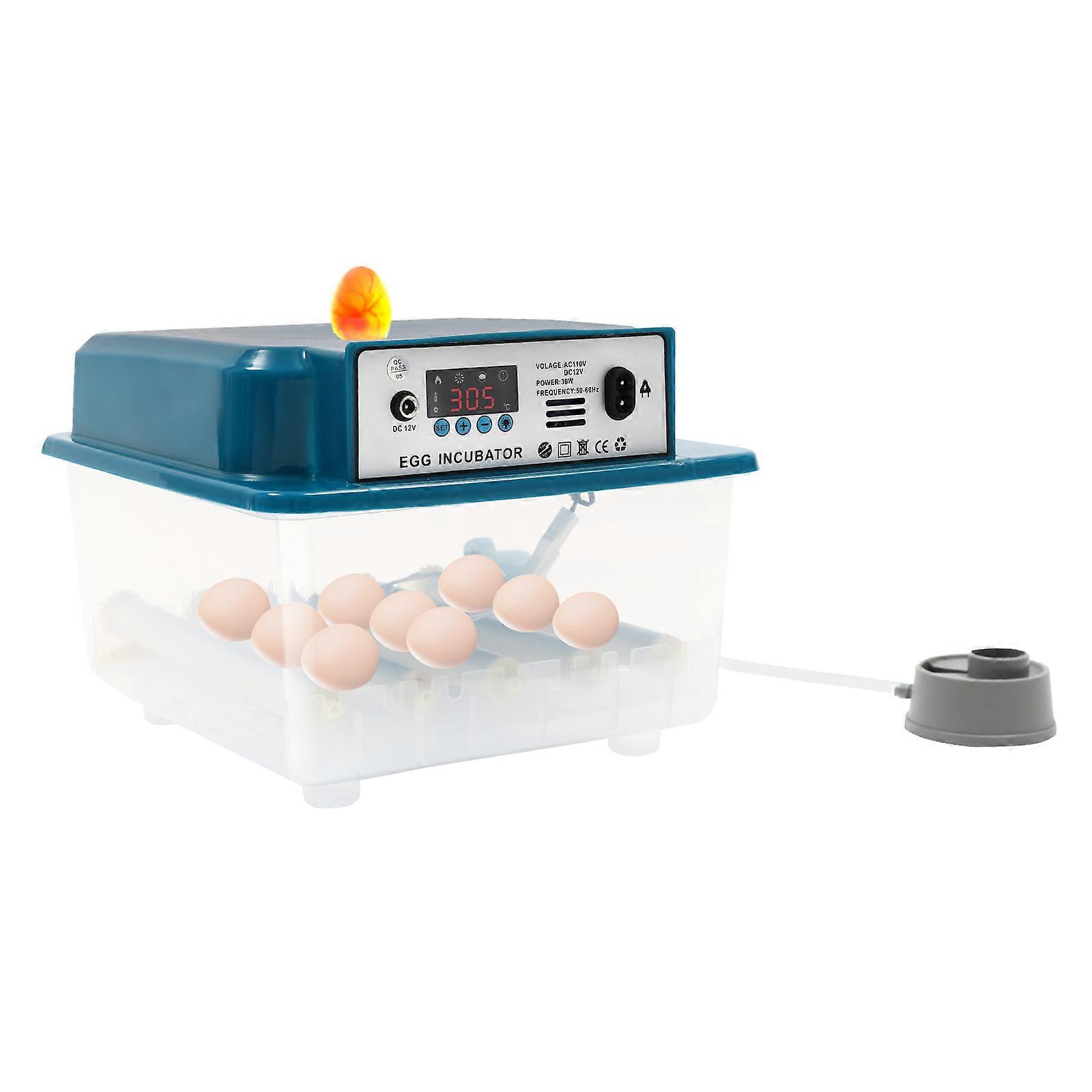 16 Eggs Automatic Incubation Machines Multi-functional Egg Turner with Temperature Control