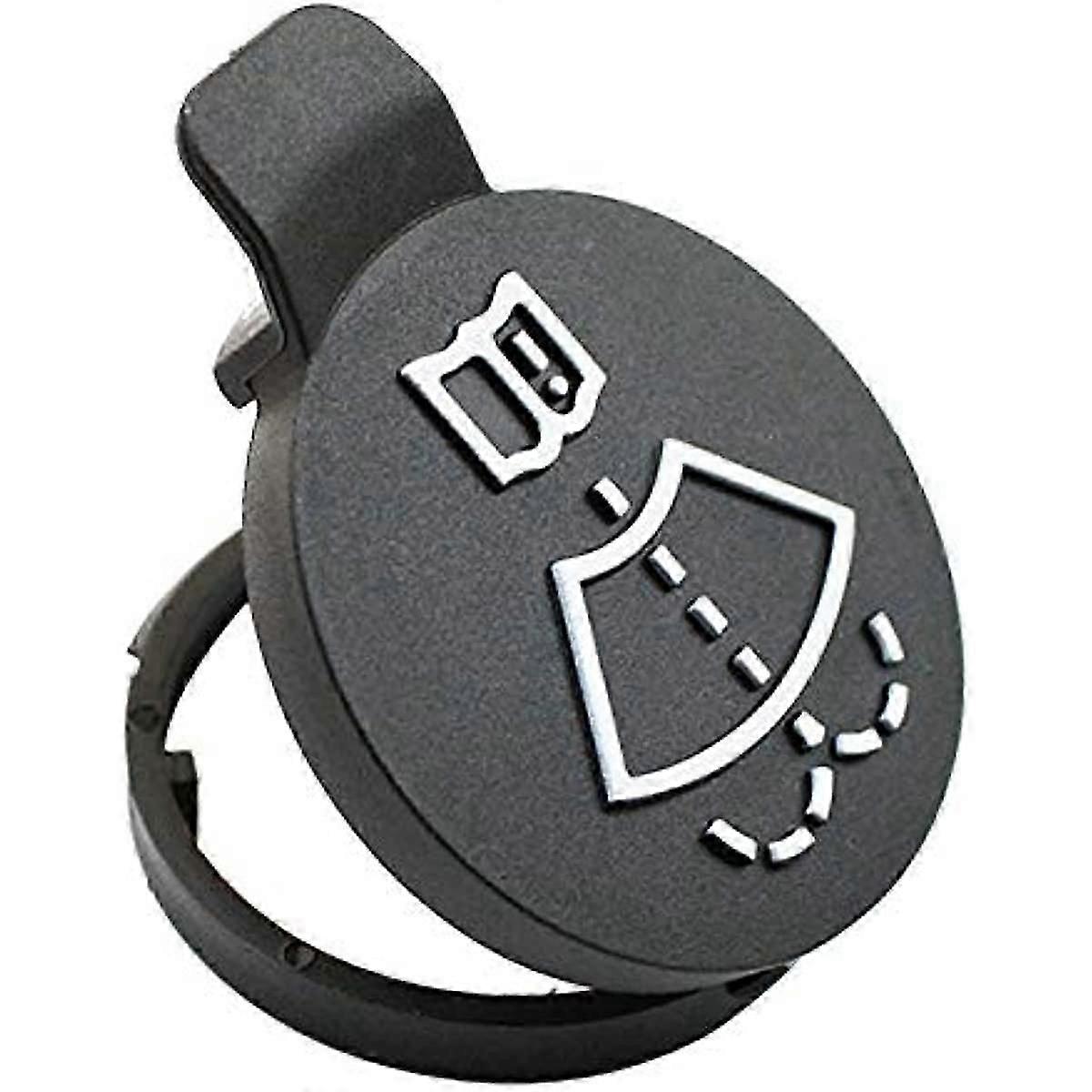 2pcs Windshield Washer Bottle Cap, Plastic, Compatible with Multiple Vehicle Models