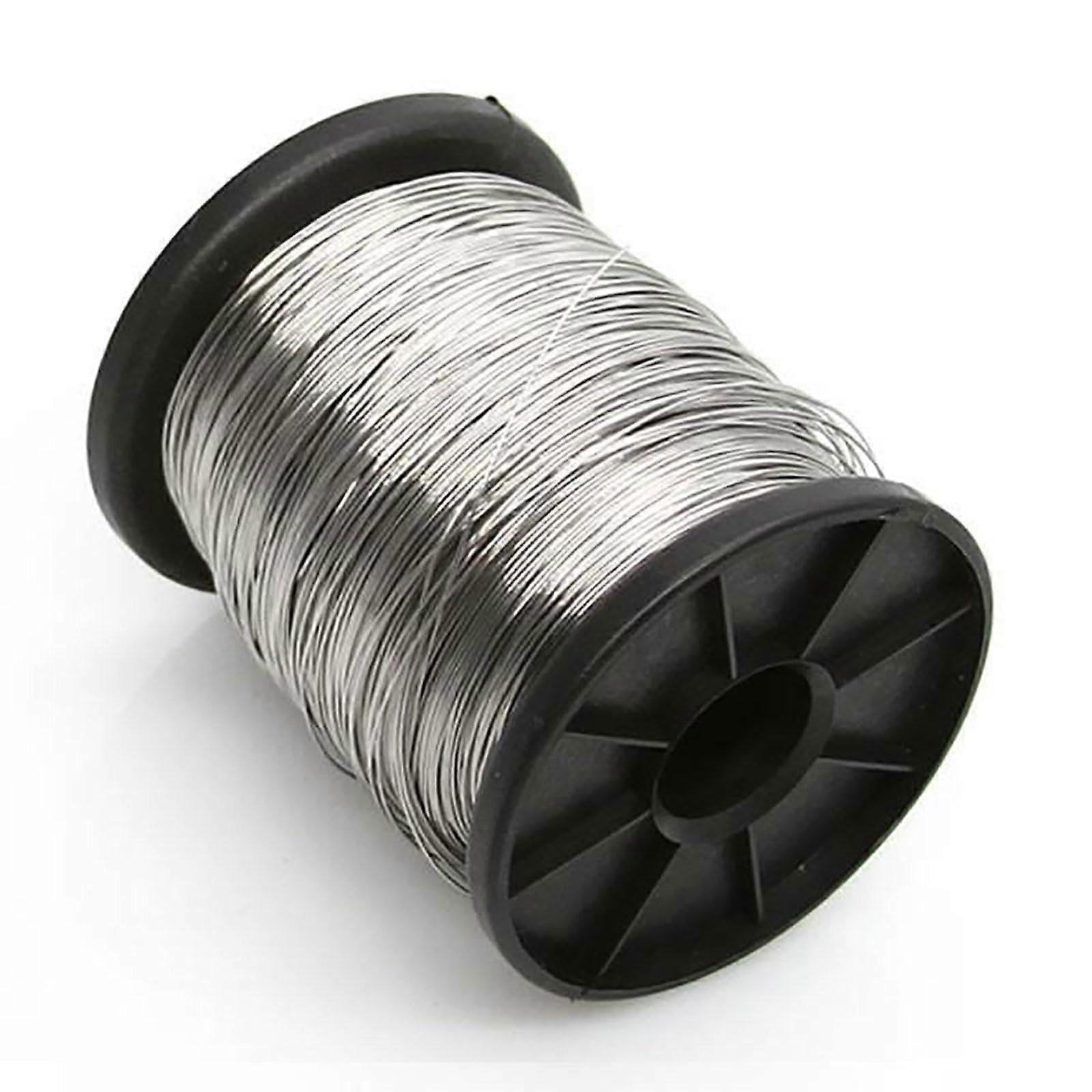304 Stainless Steel Wire For Craft, Engraving Wire, Easy To Bend, 5 m Length, 2.0 mm Diameter