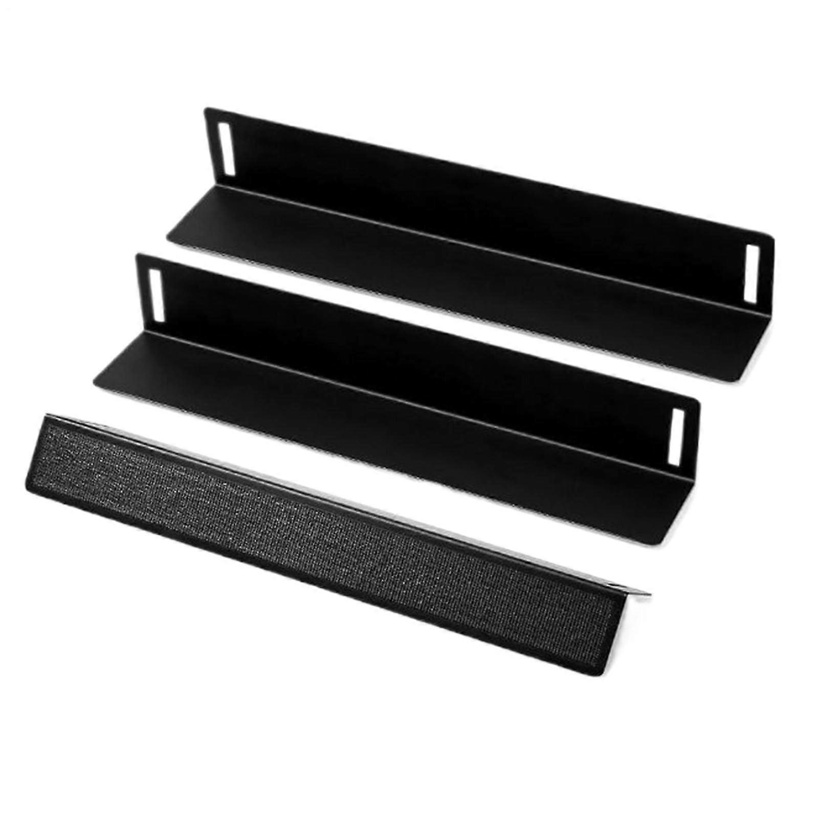 Car Trunk Organizer, Multifunctional Auto Storage Organizer with Dividers | 3-Piece Carpeted Vehicle Cargo Separator for Vans and SUVs