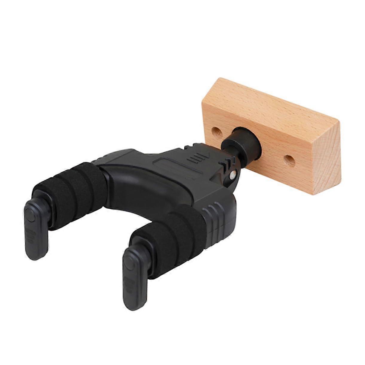 Wall Mount for Ukulele and Guitar with Automatic Locking, Easy Installation