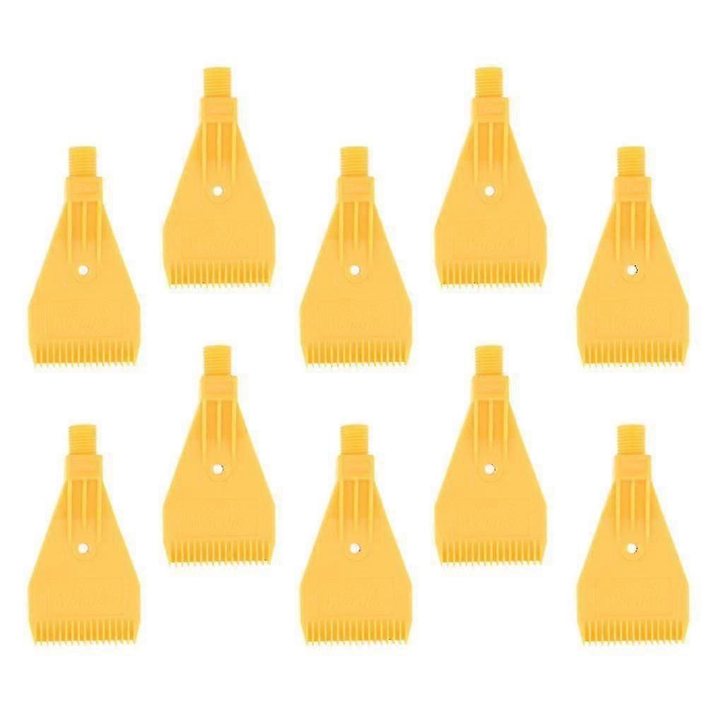 1/4" kierrekoko, litteä tuulisuihkupuhallussuutin, 1-reikäinen, keltainen x10, paras