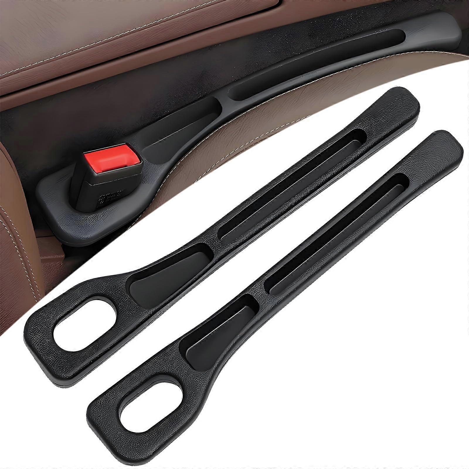 Auto Seat Gap Filler 2Piece Set, Universal Storage Box for Car Seats, Prevents Items from Falling