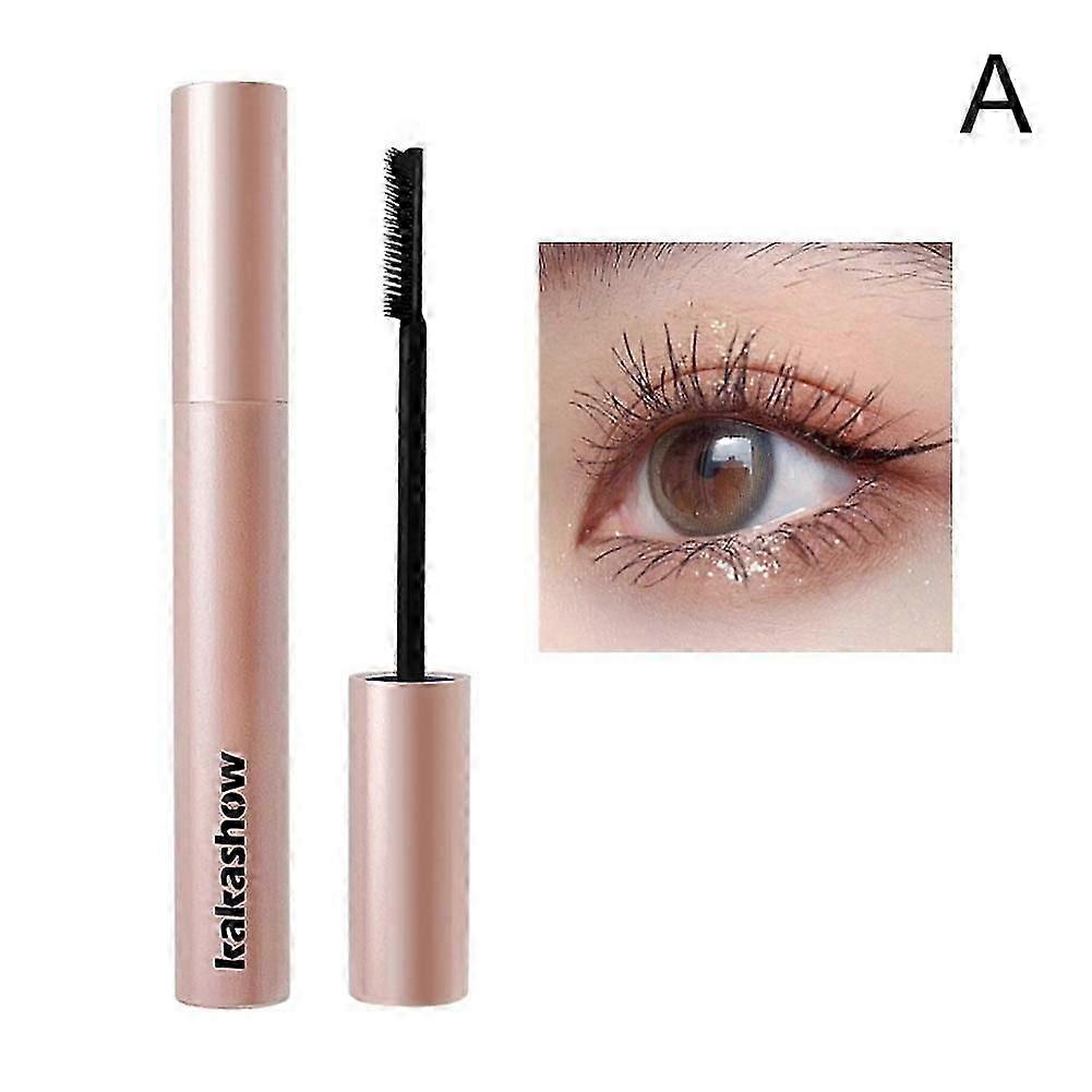 Natural Brown (B) $kakashow dense and long mascara thick natural long-lasting fixed waterproof no smudge each root distinct
