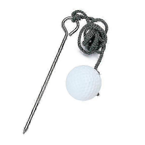 Portable Golf Swing Trainer - Practice Rope Ball for Solo Drills