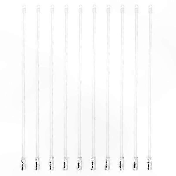 10 Pack Transparent Hooks for Window Blinds Replacement Tilt Wand Accessories Vertical Blind Opener Hanging Clear Hangers hwy