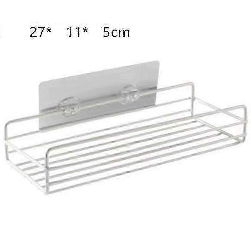 White Triangle Bathroom Shelf & Shower Organizer for Cosmetic Storage Rack - 3 Pack