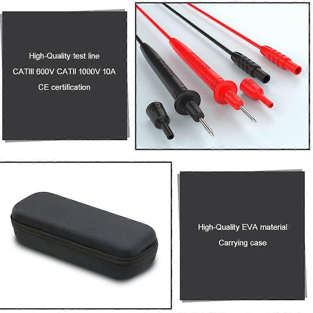 Digital Multimeter Professional Voltage Resistance Frequency  Temperature Measurement Test Meter Continuity Testing Temp Detector Multitester Digital 