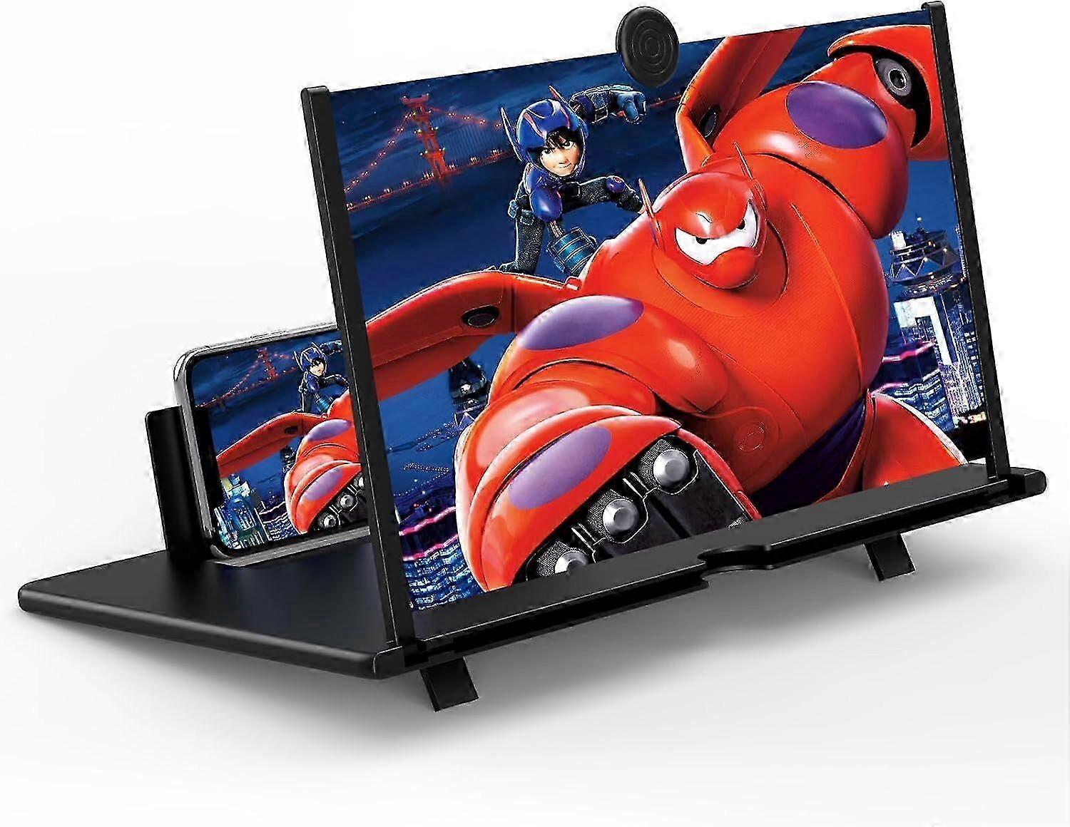 16" Screen Magnifier for Cell Phone -3D HD Magnifying Projector Scr...