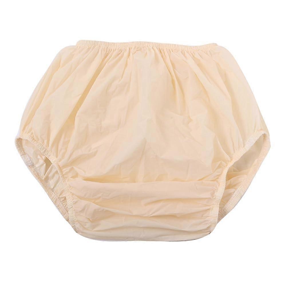 Leakproof Adult Diaper Covers Water Pants Incontinences Underwear Briefs Reusable Pull On Underpants Color L Fcl