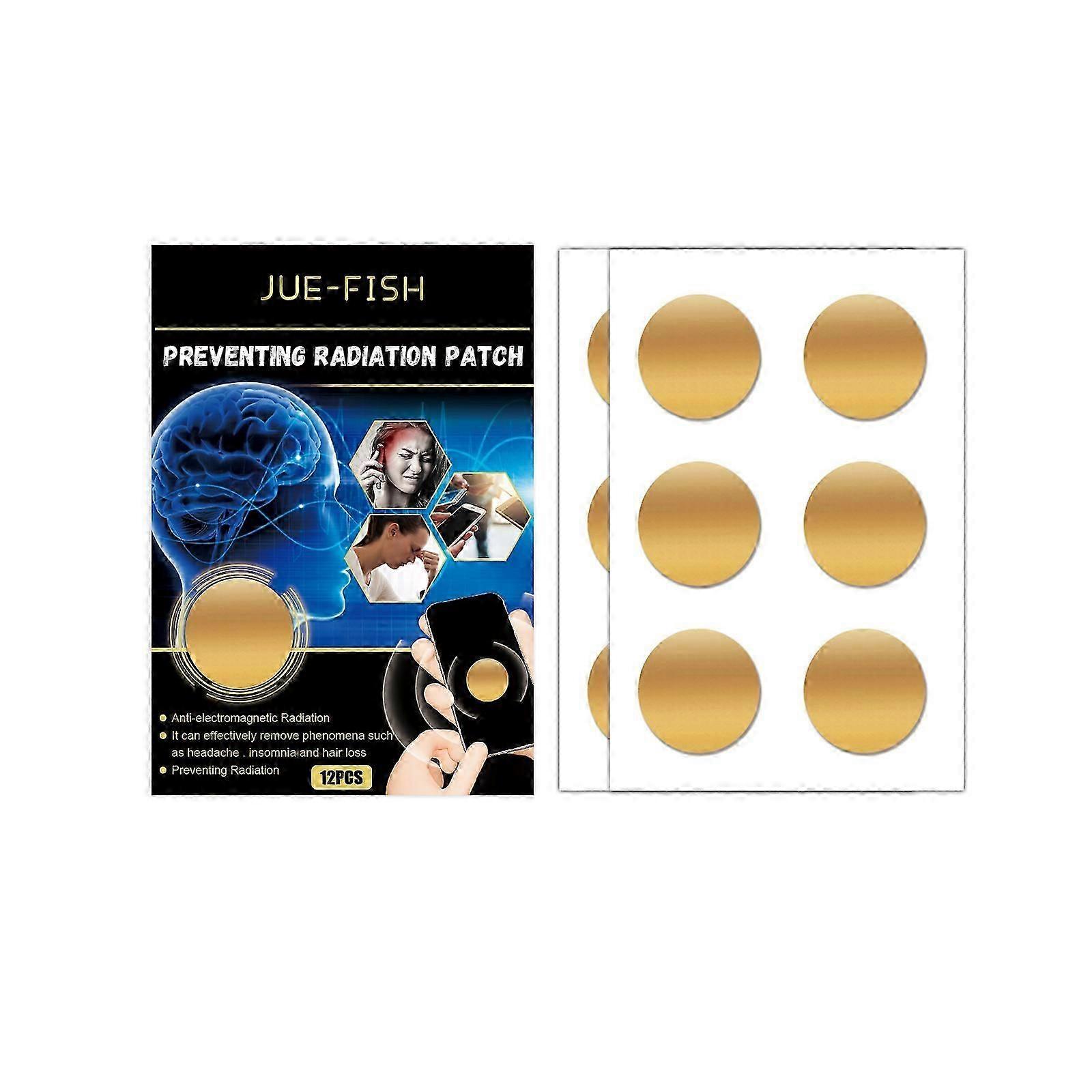 Jue Fish anti radiation protection sticker prevents electromagnetic radiation and blocks electromagnetic waves from mobile phones