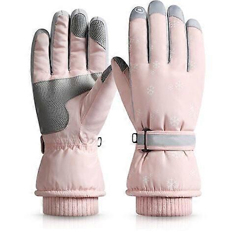 Snow Gloves Waterproof Winter Ski Gloves Warm Neutral Gloves