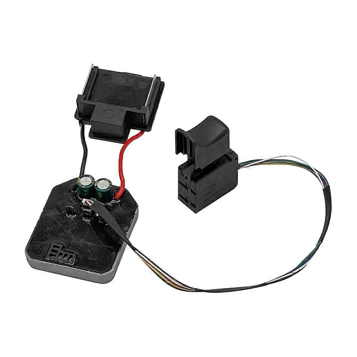For Brushless Lithium Electric Hammer Control Board with Switch Lithium Electric Impact Drill Controller