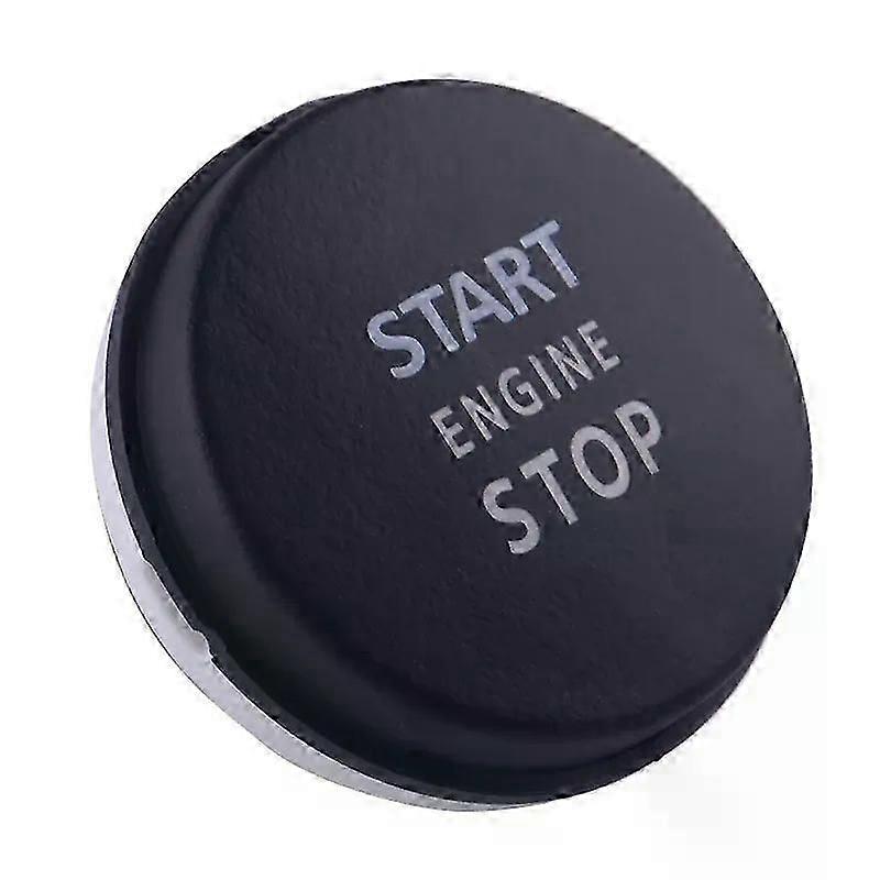 Black Start Stop Engine Ignition Switch Push Button Cover Fit For Land Rover Range Rover 2010 2011 2012