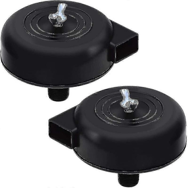 Compressor Filter 16mm 3/8pt Male Thread Silent Air Compressor 2 Pcs