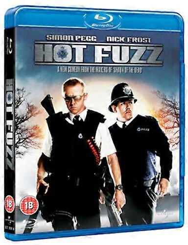 Hot Fuzz Blu-Ray (2009) Simon Pegg Wright (DIR) cert 15 Region 2
