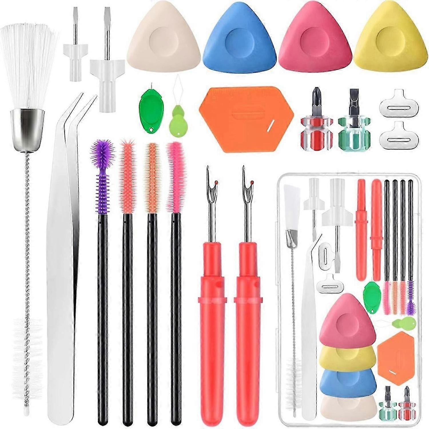 Sewing Machine Cleaning & Repair Tool Kit-for Easy Thread Picking and Can Also Be Used to Clean Up C