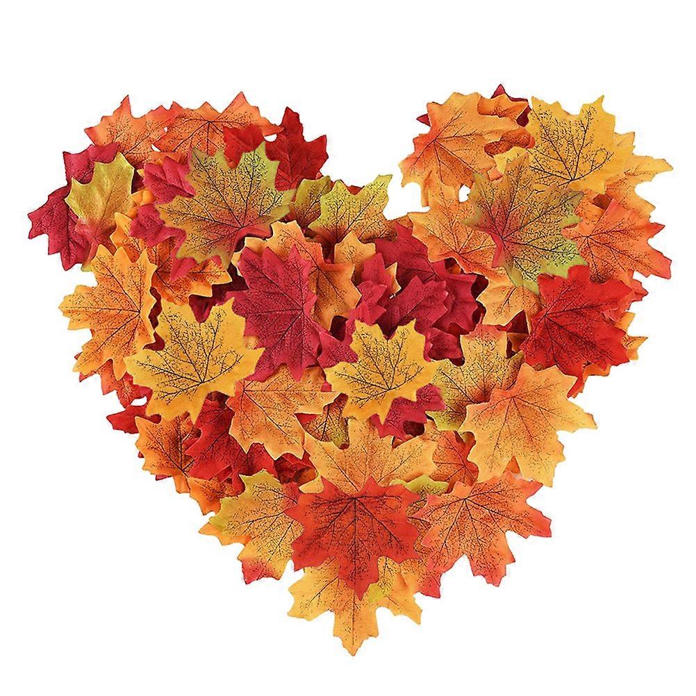 Maple Leaves Artificial Leaves for Decor 1800Pcs Assorted Color