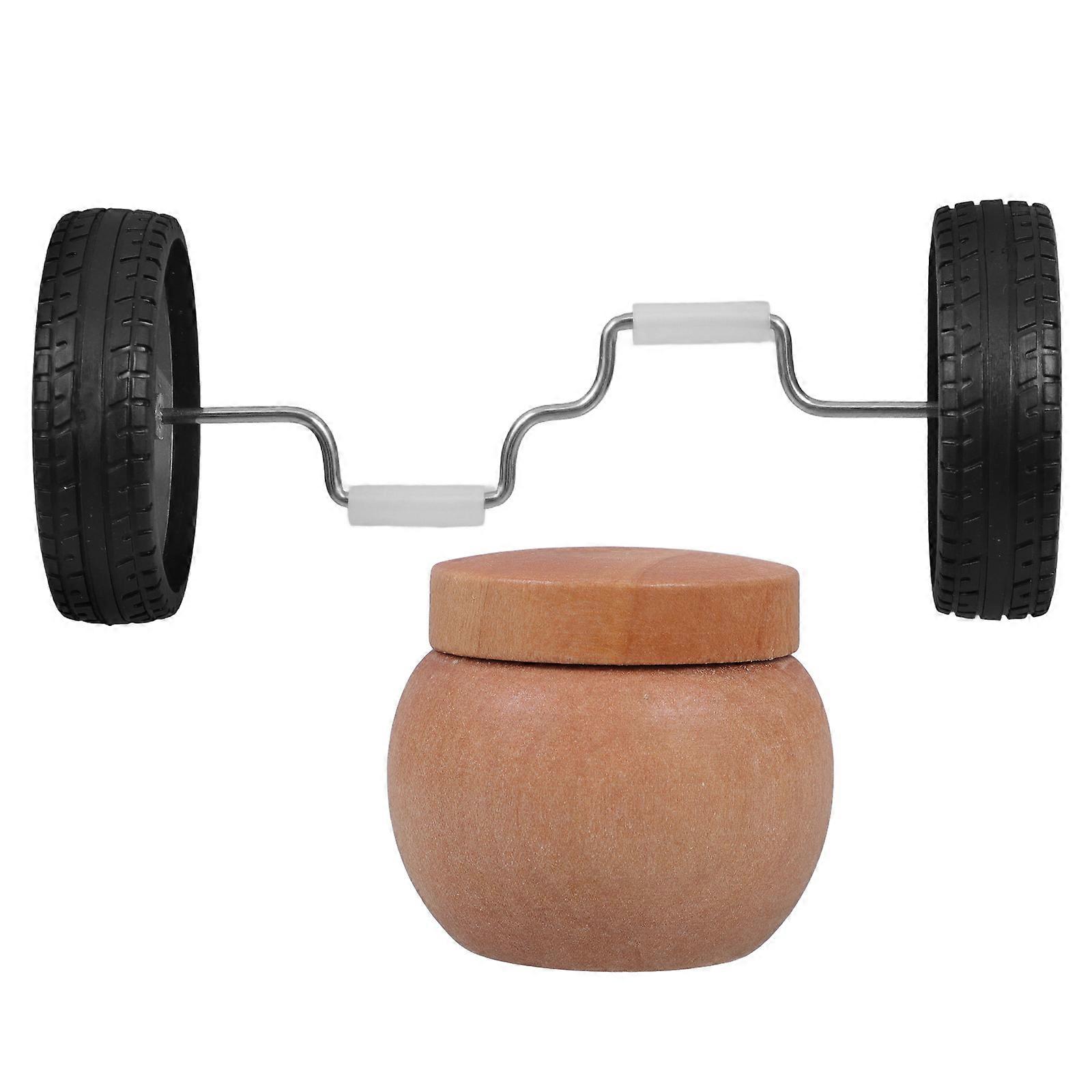 Parrot Stand Balance Wheel Toy Bird Training Toy for Playing 3Sets