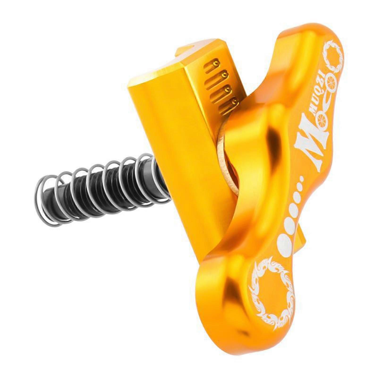 Folding Bike Buckle Aerospace-Grade Aluminum Alloy, One-Hand Folding Clamp for Handlebar, Stylish Upgrade for Urban Commute