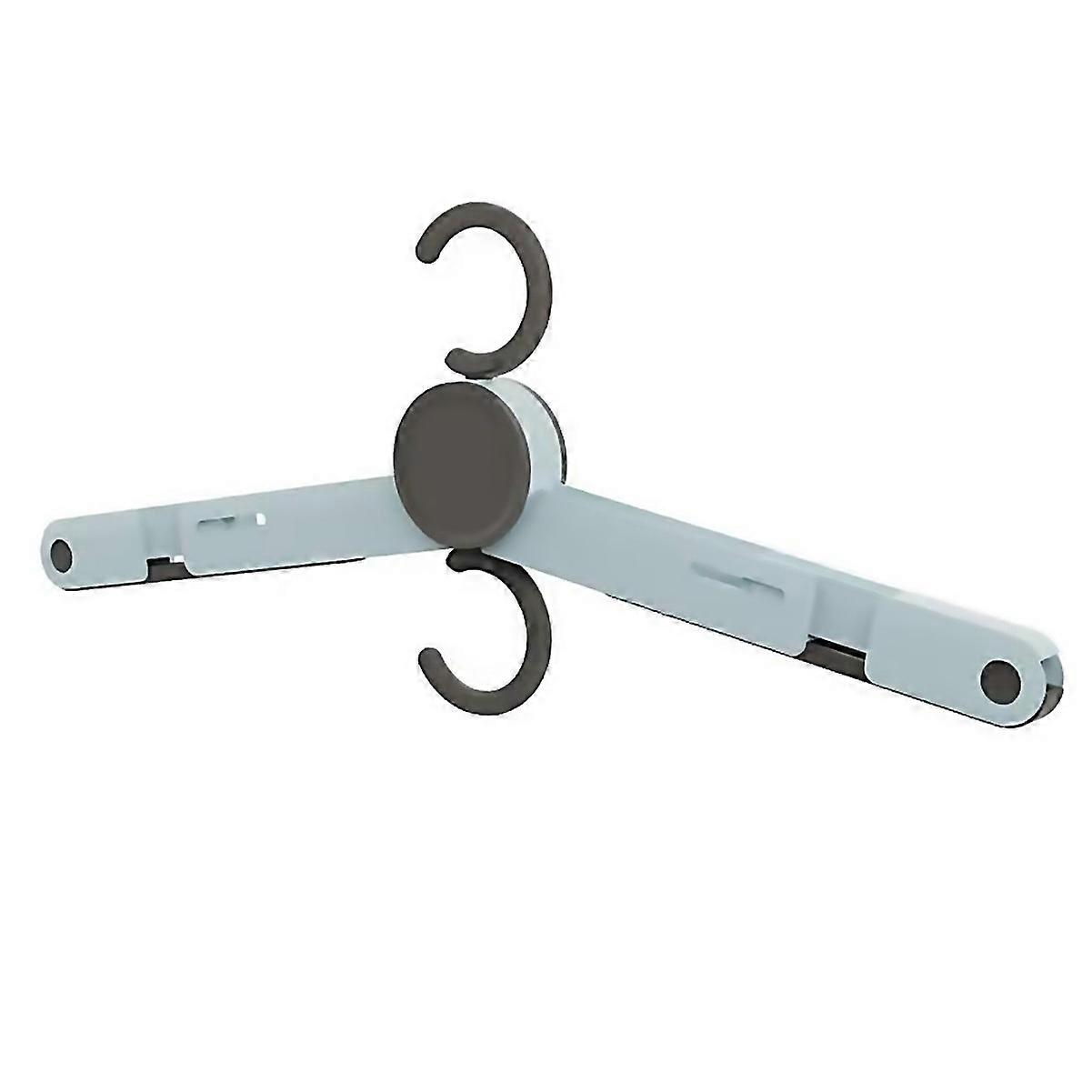 For Folding Clothes Hanger With Clips Multifunctional Drying Rack