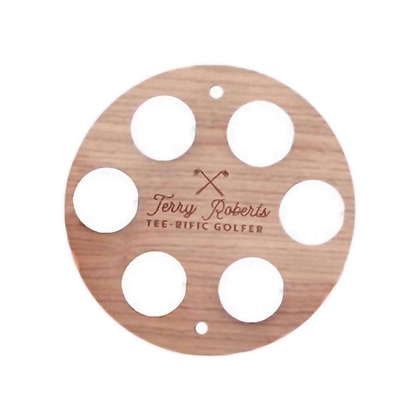 For Golf Collection Wall Hanging Golf Ball Wall Storage Rack For 6ball