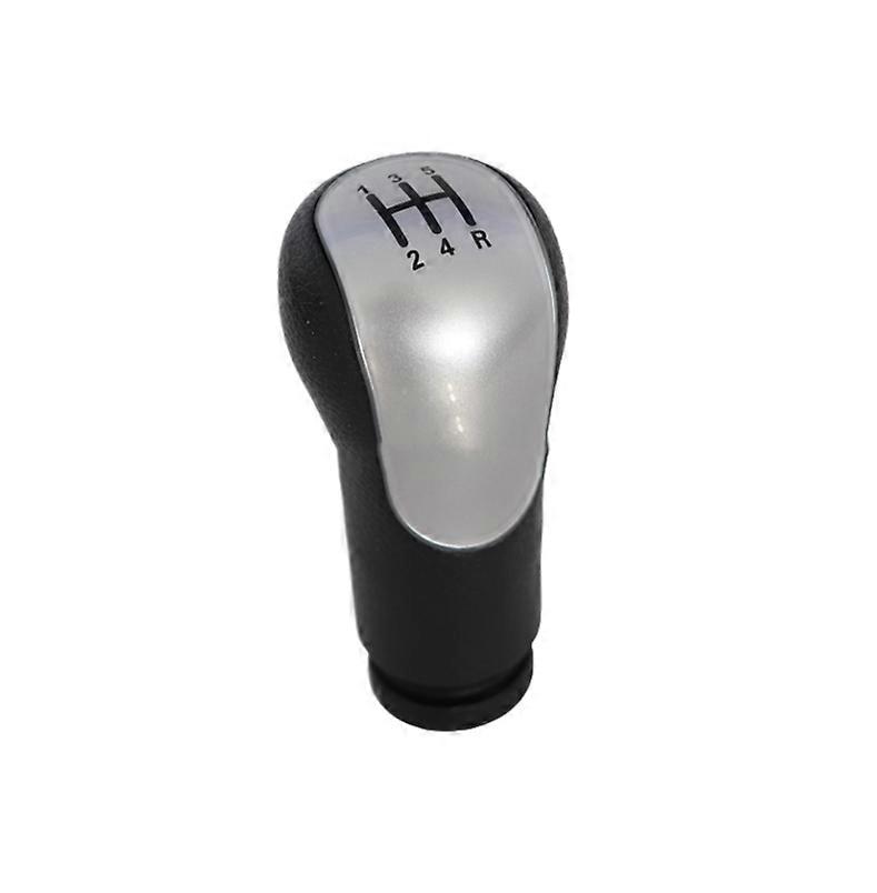 Shift Knob for Manual Transmission Gear Lever 2S6R7217AC, 1151765 ( Silver Cap - 5 Gear)