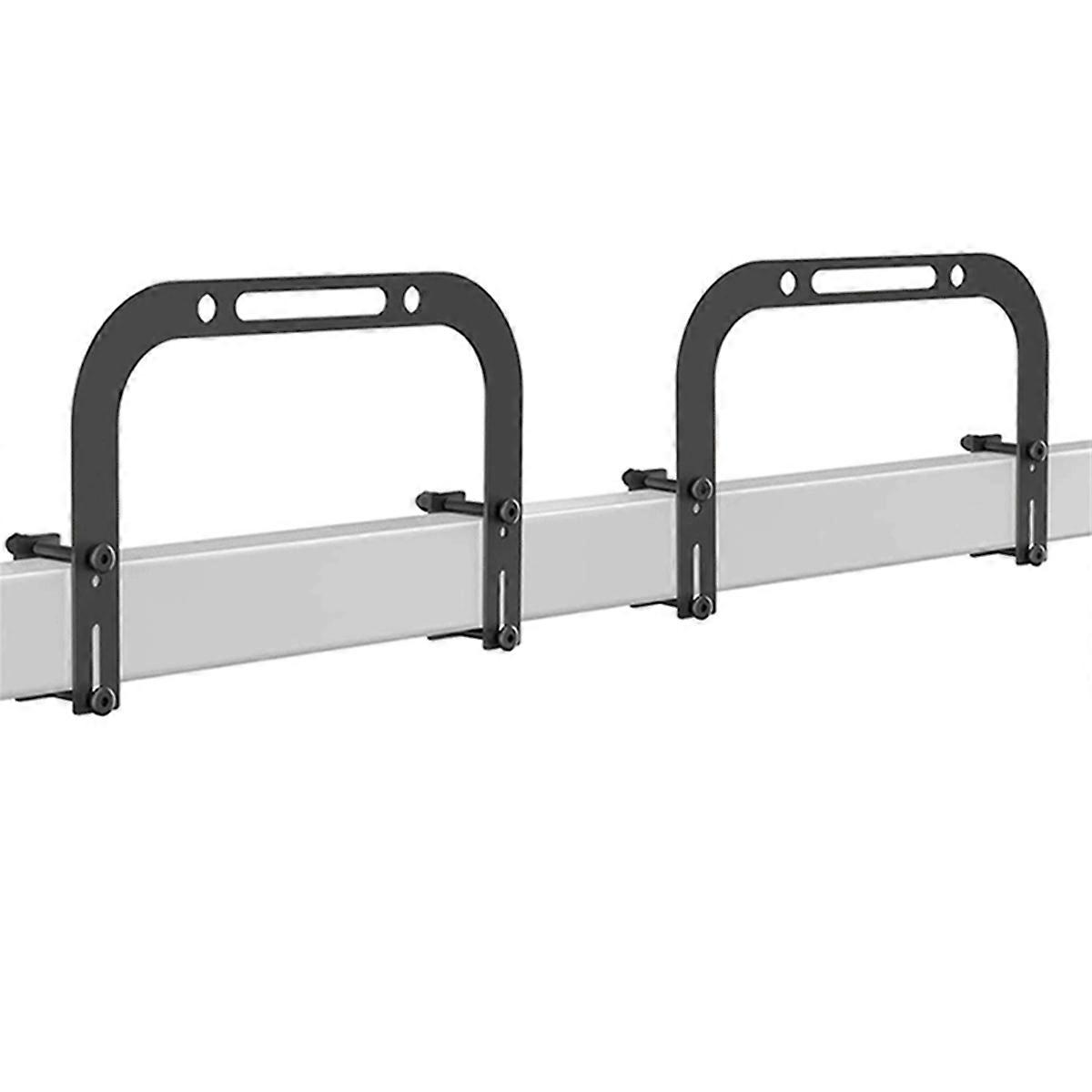 2pcs Slide Stopper, Non-Slip Gripper Retainer Bar, Mattress Holder for 1.5 "X 2" Bed Frame to Preven