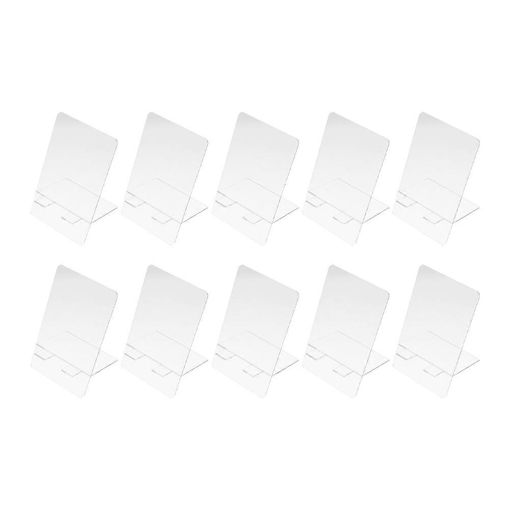 Acrylic Memo Board for Desktop Multi-Functional Writing Board 10Pcs Set