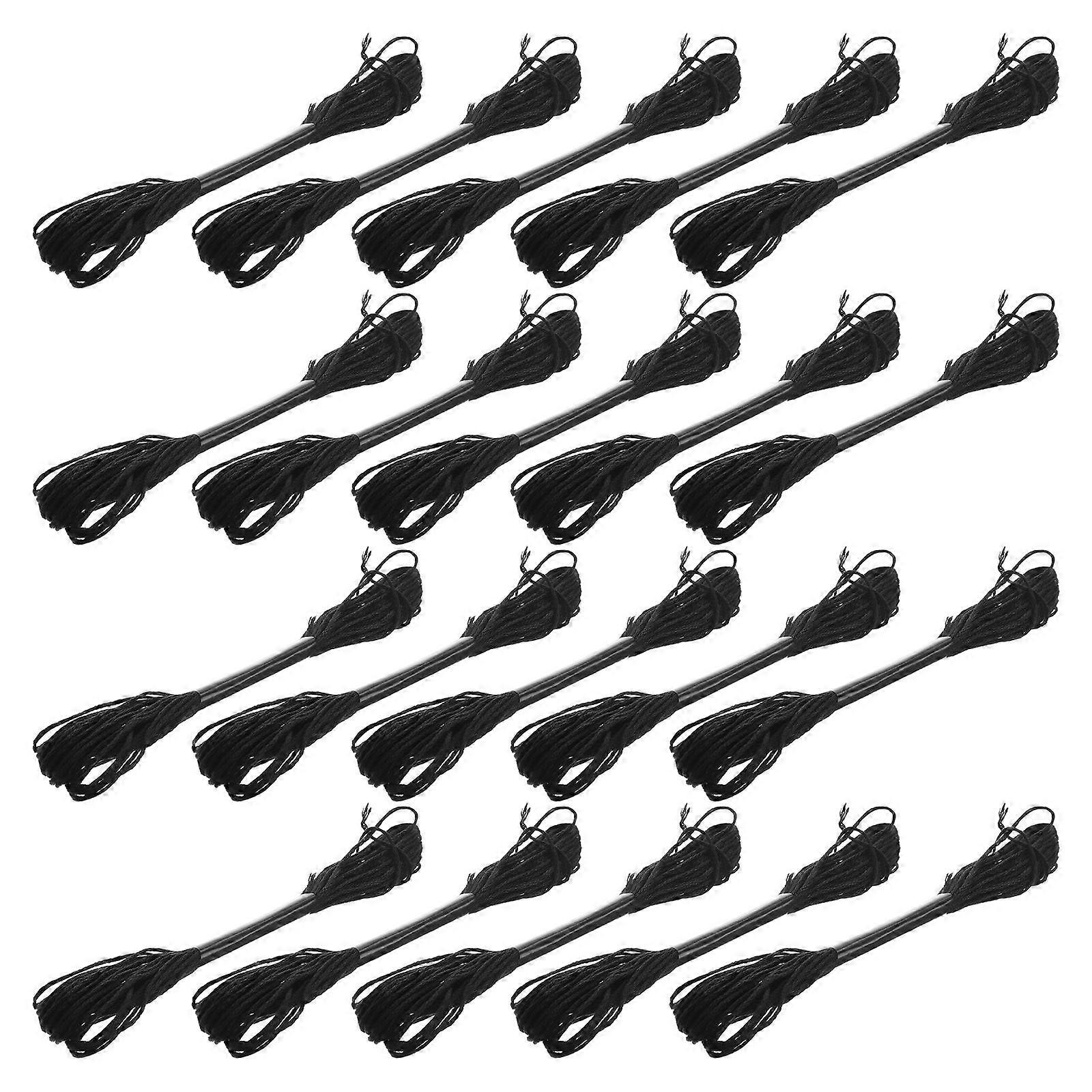 Multi-Function Sewing Kit Black for Sewing 30Pcs Embroidery Professional Thread