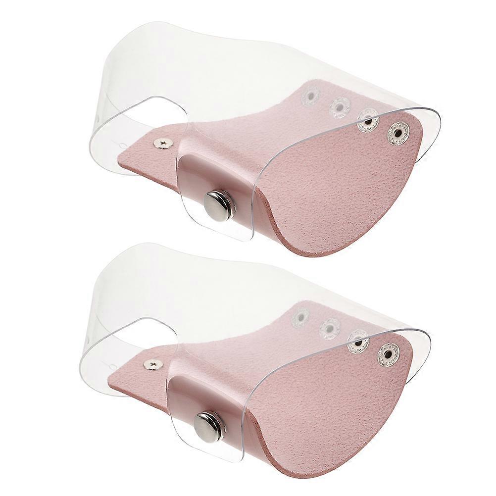 Makeup Mixing Tray Cosmetic Plate for Foundation Use 8Pcs Pink Set