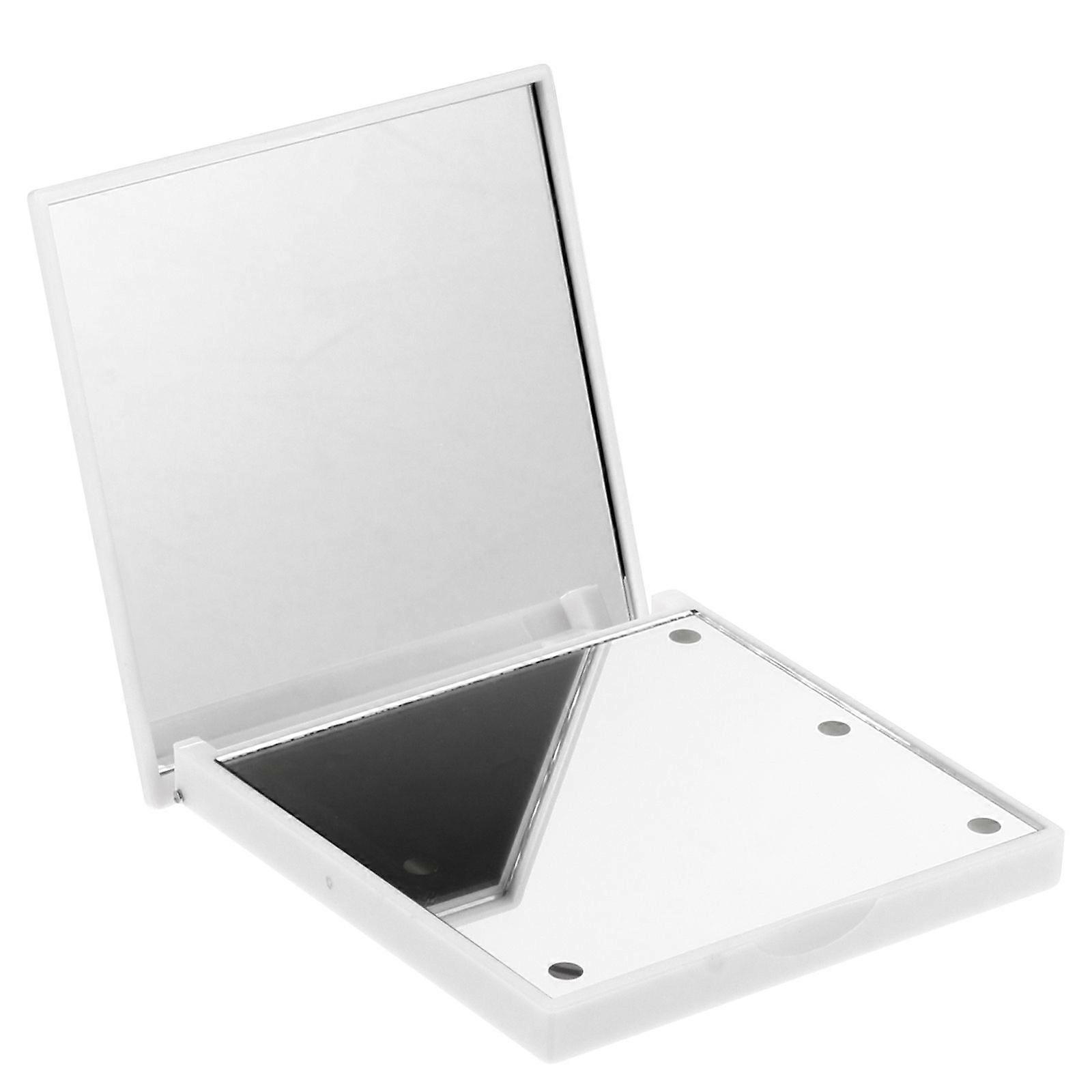 LED Cosmetic Mirror Portable for Beauty 2Pcs Folding Compact Handheld Makeup Mirror