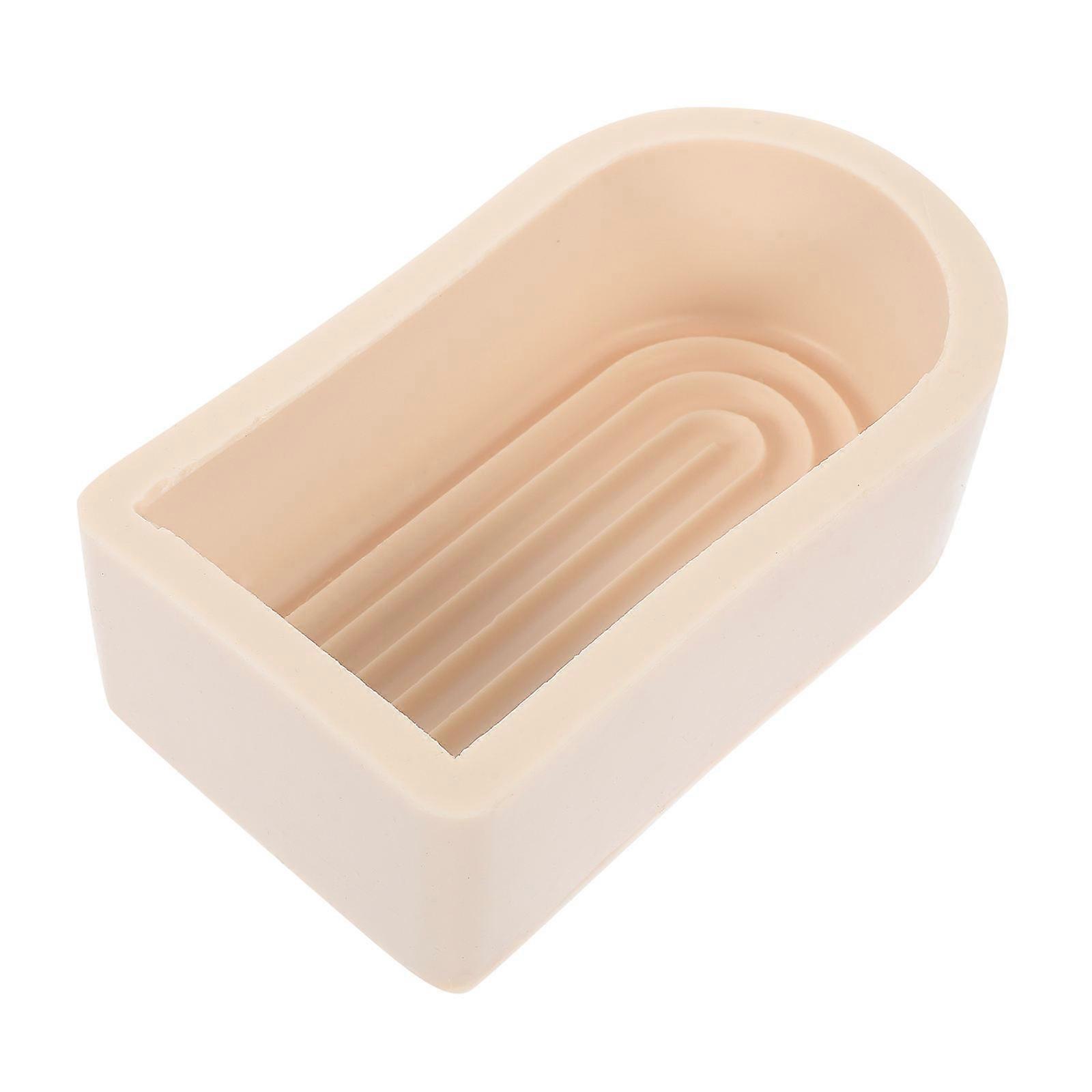 Candle Making Mold Silicone Rainbow Bridge Shape for DIY Use 2Pcs
