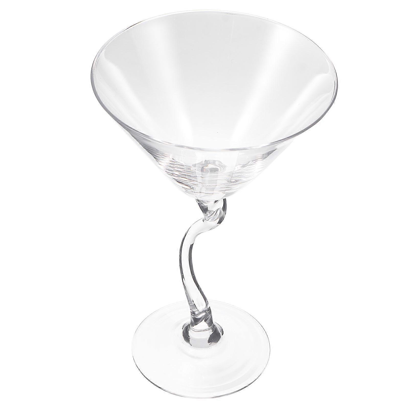 Transparent Wine Glass Cocktail Cup for Drinking Use 1Pcs Standing Cup