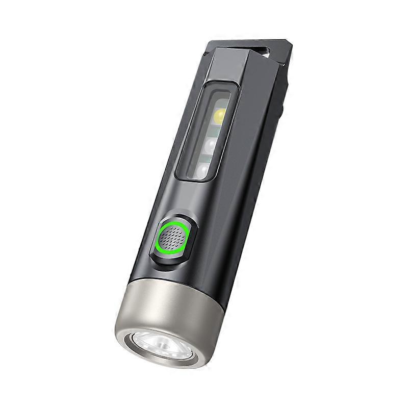 Philips NEW 1121 Mini LED-zaklamp, C-vormige oplaadbare zaklamp
