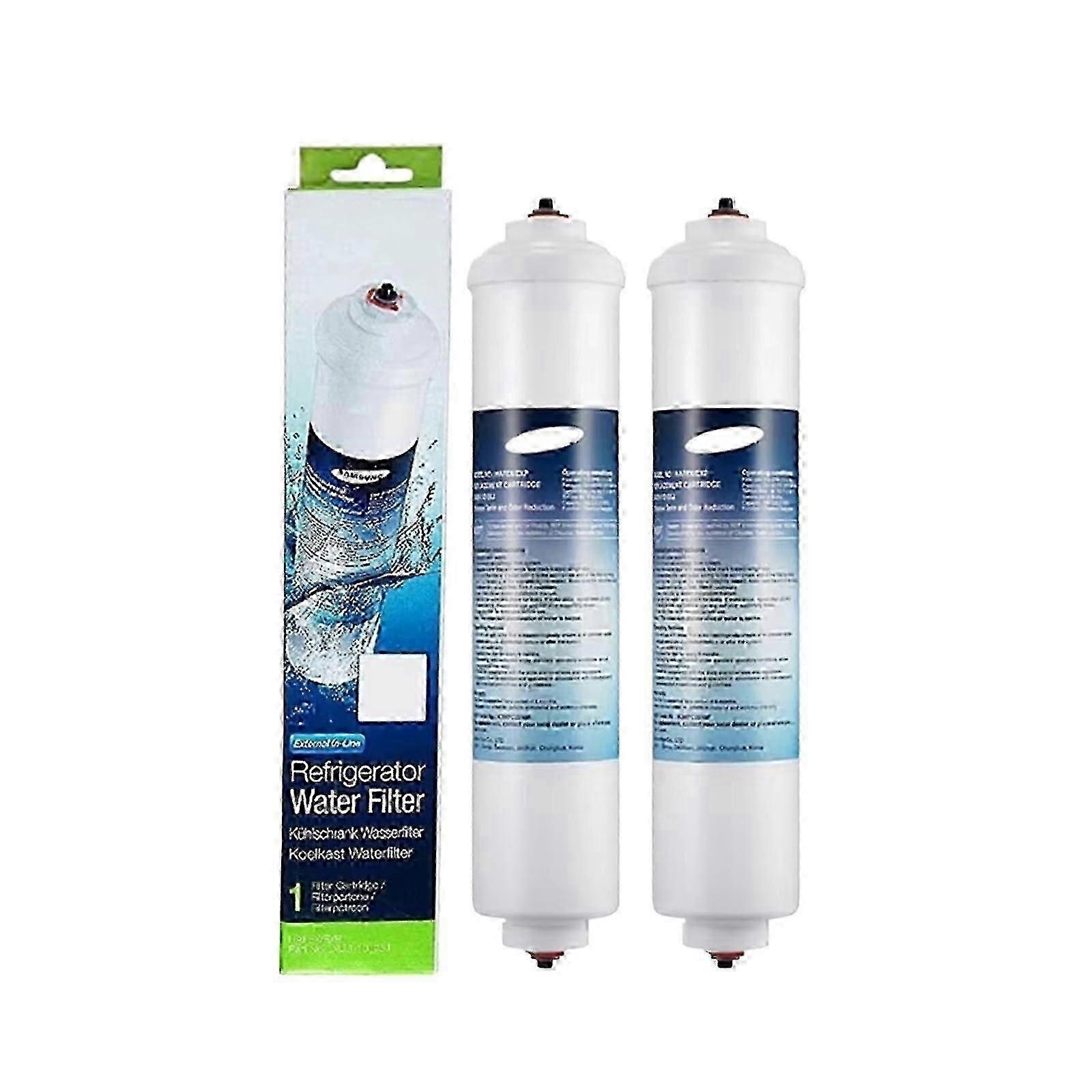 Compatibel met Samsung, DA2910105J HAFEX/EXP waterzuiveraar (2 stuks) 2 stuks.