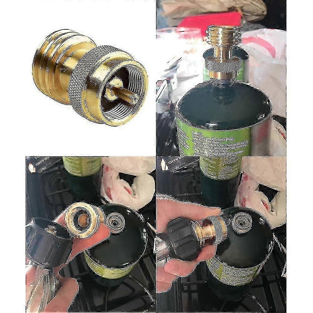 محول إعادة تعبئة خزان غاز البروبان القابل للنفخ للتخييم في الهواء الطلق