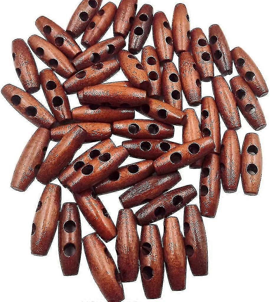 100 stk oliven form tre veksleknapper 2 hull sy knapper for klær dekor z a