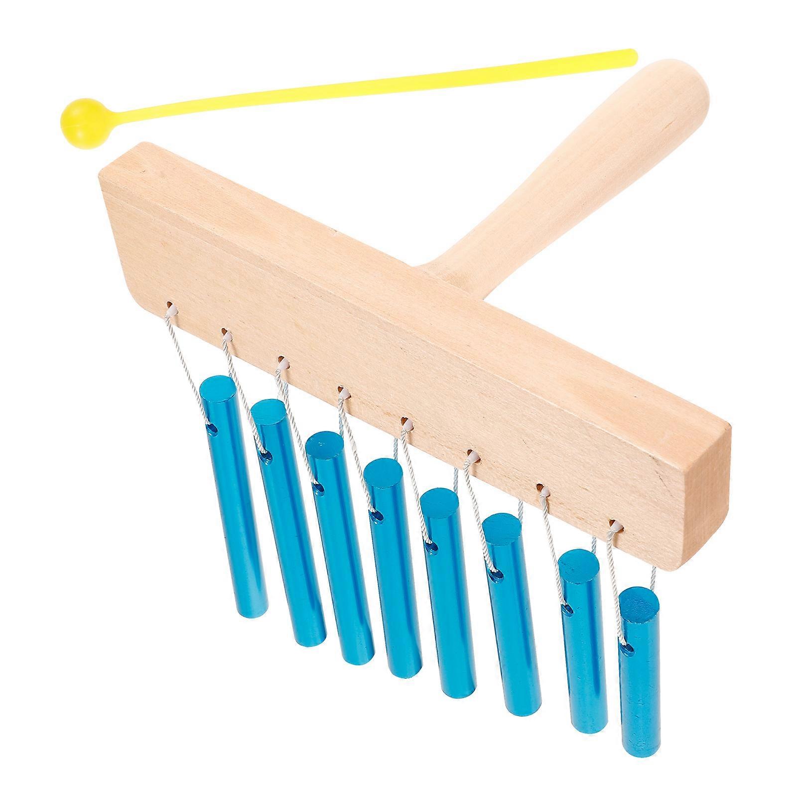 5Pcs Wind Bell Orff Instrument for Beginner Blue Musical Percussion