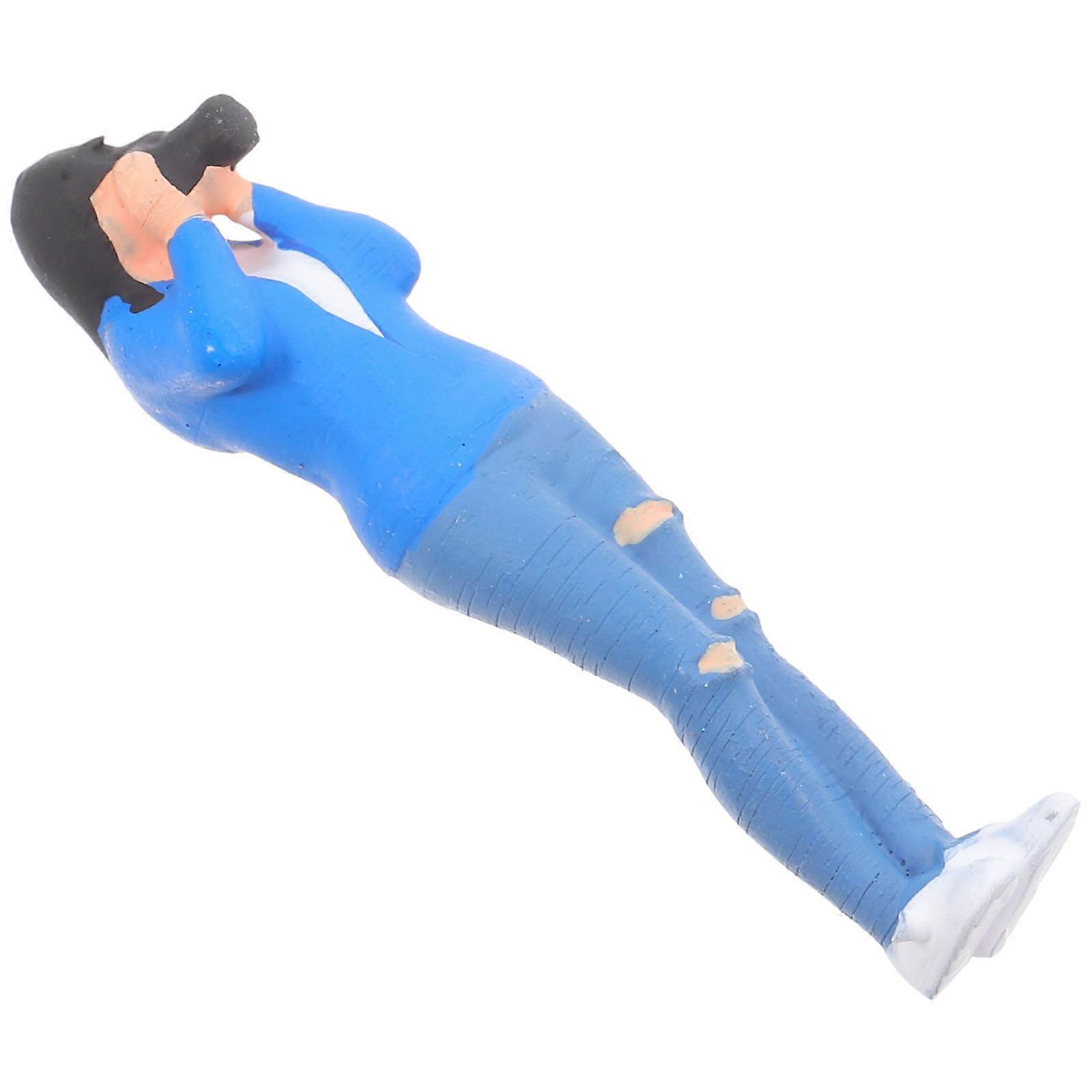 Multi Resin Miniature People Figures for Decor Painted Figurines