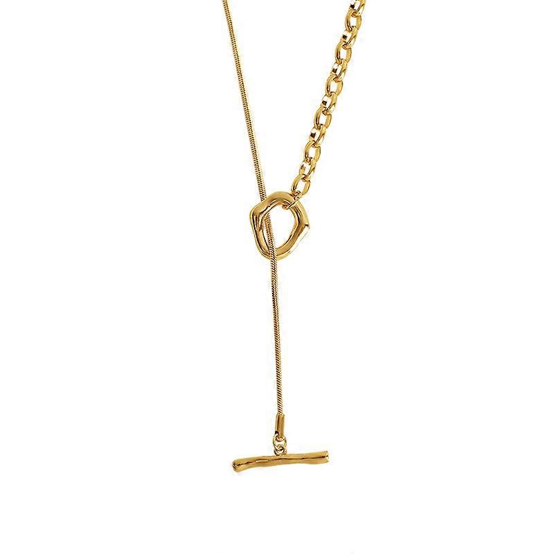 Sweater Chain, Minimalist Ins Style Titanium Steel Colorfast Accessory