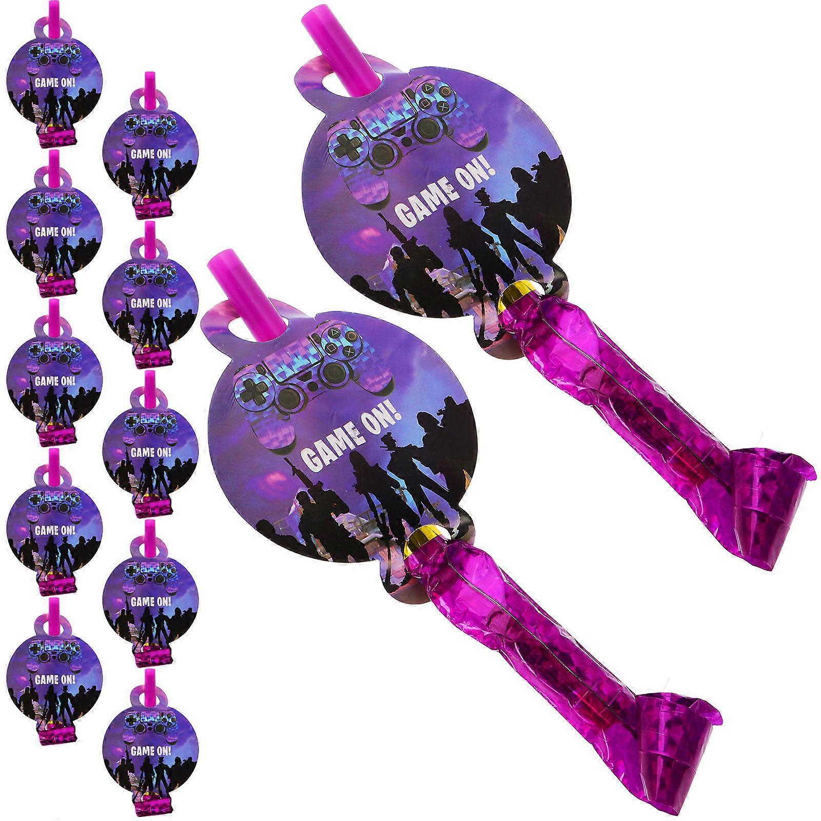 Blowouts Party Favors Whistles Blowers Noise Makers 100Pcs Assorted Colors