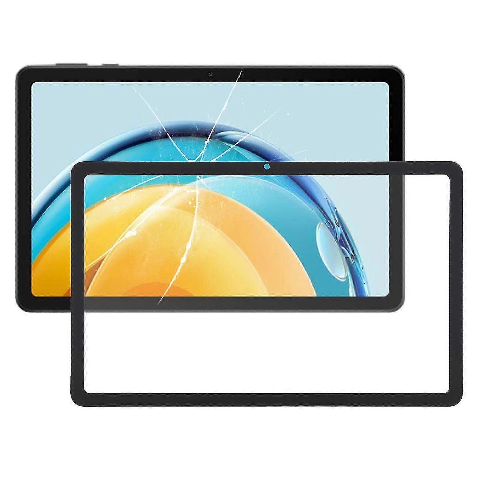 For Huawei MatePad SE 10.4 AGS5-W09 Front Screen Outer Glass Lens (Black)