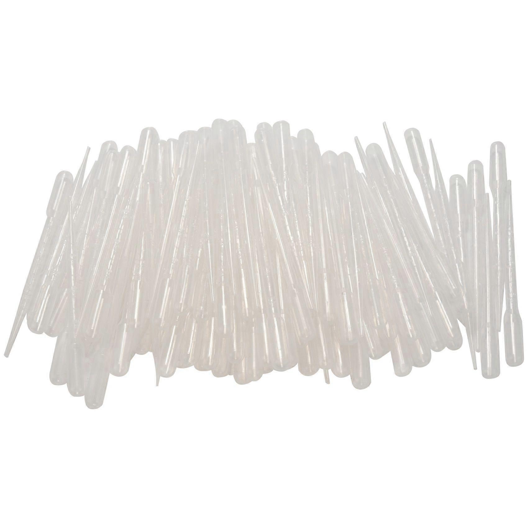 200pcs Plastic Transfer Pipettes 3ml Disposable Dropper for Oils