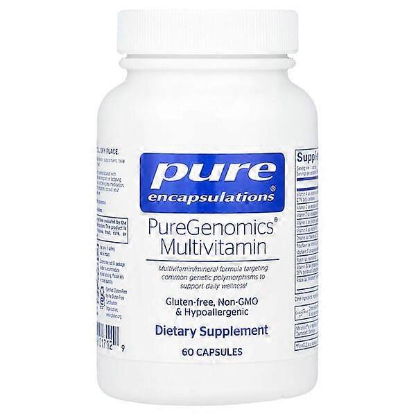 Pure Encapsulations, PureGenomicsÃÂ® Multivitamin , 60 Capules