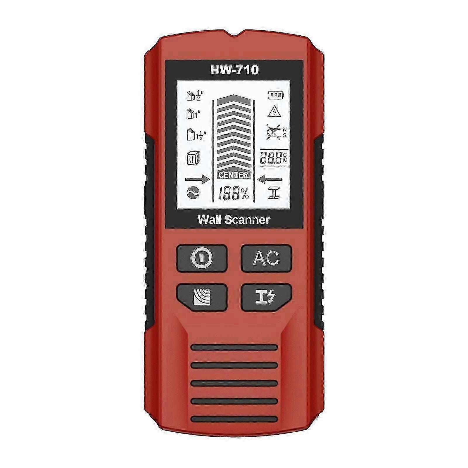 HW-710 Wall Scanner Stud Detector Fast-Acting Wires Pipe Power Detector Studs Metal Finder Tool miao8